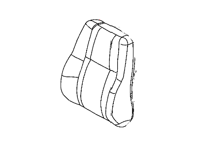 Dodge 1UP61DX9AA COVER Front Seat Back