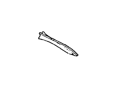 Chrysler 4882913 STAYPAD ASSEMBLY Folding Top