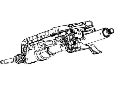 Jeep Steering Column - 55057355AC