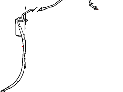 Chrysler Sebring A/C Hose - 4596535AA