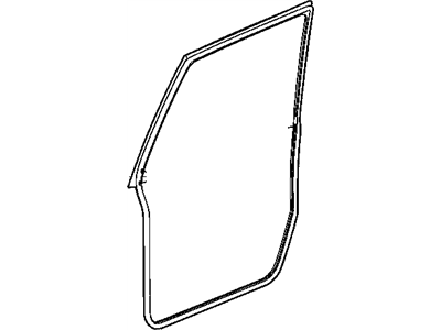 Jeep 55395275AE WEATHERSEAL DOOR TO BODY FRONT full DOOR