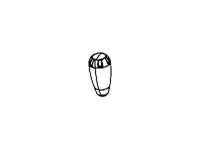 Jeep 5165730AA KNOB Gearshift