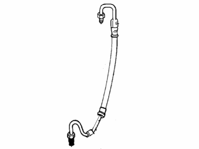 Jeep 52037644 HOSE, Presure w/2.5L Eng.