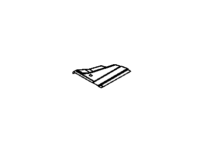 Chrysler 5076324AA EXTENSION Rear Floor Pan