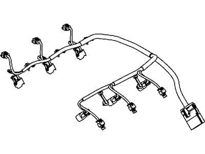 Dodge 5148037AD WIRING Injector