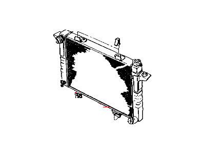 Mopar 52028900AD Radiator Engine Cooling