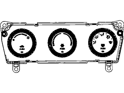 Dodge 55111939AB CONTROL A/C And Heater