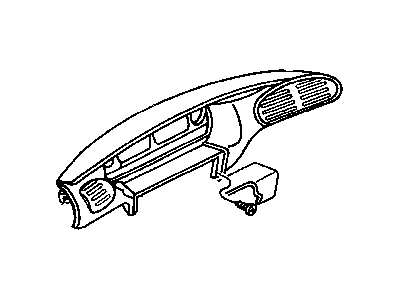 Dodge PH57SX8 BEZEL Instrument Panel