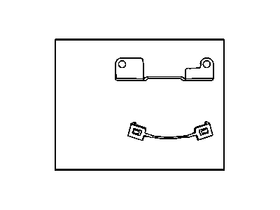 Dodge 4678300AB STRAP Glove Box