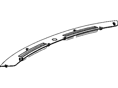 Dodge XB36XDVAA GRILLE Defroster