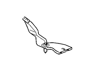 Dodge 4596504AB DUCT A/C And Heater With Push Pin