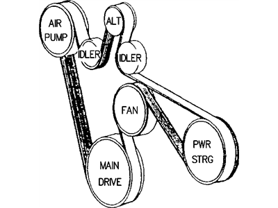 Dodge 53010308 BELT Accessory Drive