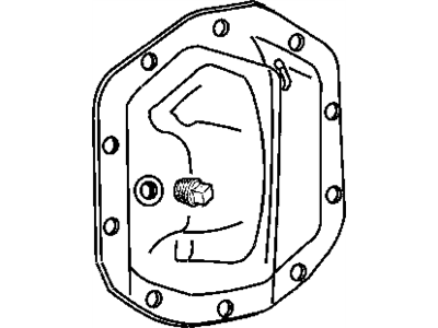 Jeep Differential Cover - 5066538AA