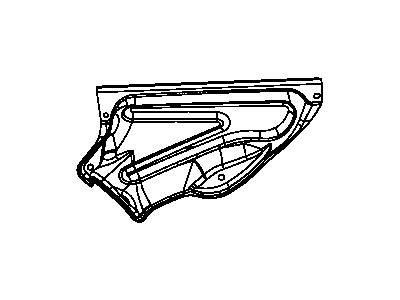 2005 Dodge Magnum Exhaust Heat Shield - 4792782AA