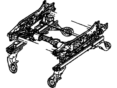 Ram 68050732AB ADJUSTER Manual Seat