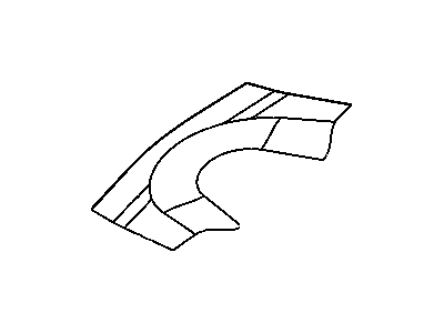 Dodge 4806074AF BELLY PAN Front