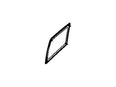 Jeep 68003726AB GLASS Quarter Window