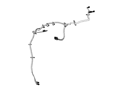 Jeep 68401976AA ANTENNA CABLE AM/FM