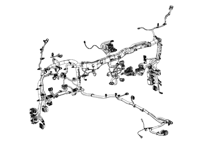 Jeep 68350820AD WIRING Instrument Panel