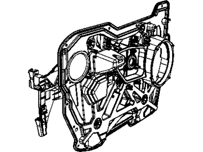 Ram 68030614AA PRESENTER Latch Front Door
