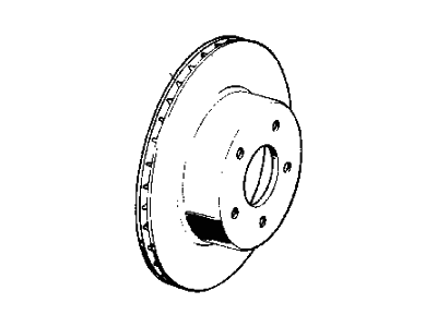 1999 Jeep Wrangler Brake Disc - 2AMV6434AA