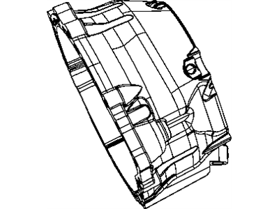 Jeep 52108683AA HOUSING Torque Converter