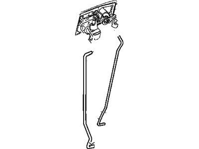 Dodge 5065979AC LINK Key Cylinder To Latch