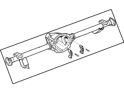 Jeep 4636168 HOUSING, Axle