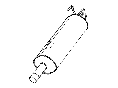 Ram Muffler - 68143586AE