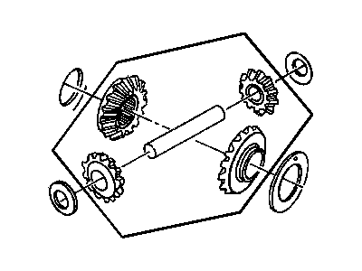 Dodge 5016367AA GEAR PACKAGE Differential