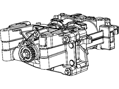Dodge 68127987AA SHAFT PACKAGE Balance with Oil Pump