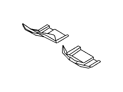 Chrysler 4719560AB REINFORCEMENT Front Side Rail to Dash