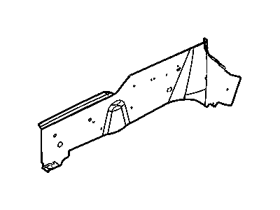 Chrysler 4719542AB REINFORCEMENT Front Side Rail Right