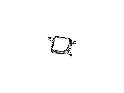 Mopar 68020656AA Fog Lamp Assembly, Front Passenger Side