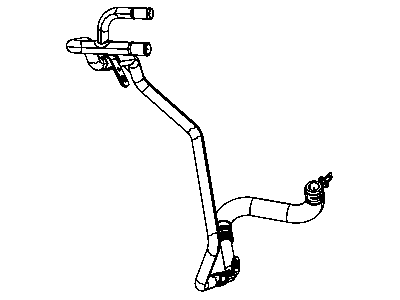 Ram 5058725AF HOSE AND TUBE Heater Return