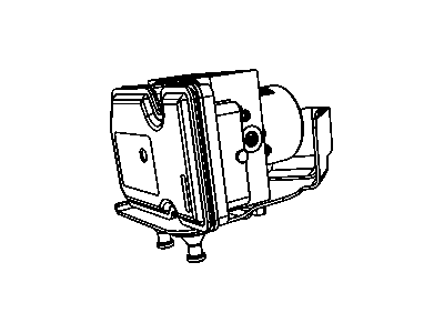 Mopar 68085393AB ABS Control Unit Mount Bolt