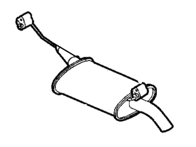 Dodge Intrepid Exhaust Pipe - E0021362