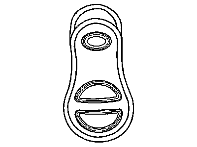 Chrysler 5107849AA TRANSMITTER Keyless Entry