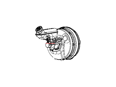 Ram C/V Brake Line - 5154227AB