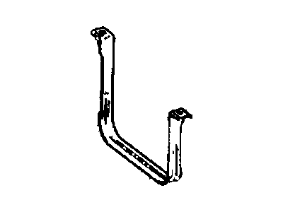 Dodge 68021750AA STRAP Fuel Tank