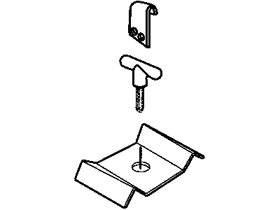 Mopar 5018825AA Hardware Kit Bike Carrier