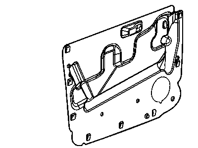 Chrysler 55362140AF SHIELD Door