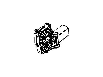 Jeep Window Motor - 68004818AA