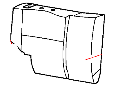 Jeep 1AC601DVAA COVER Rear Seat Back 60%