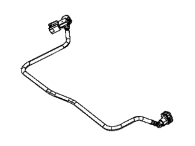 Chrysler 68210442AA TUBE Fuel Supply Includes Fuel Pressure Sensor / Sensor Not Serviced Separately