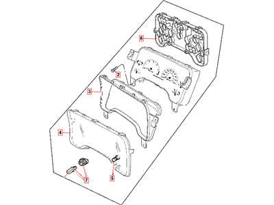 Jeep 56010678AE CLUSTER
