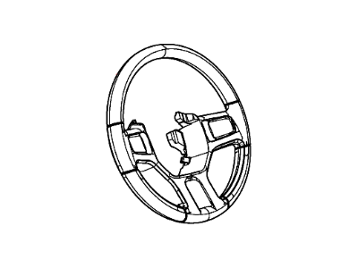 Ram 2500 Steering Wheel - 5RC751X9AA