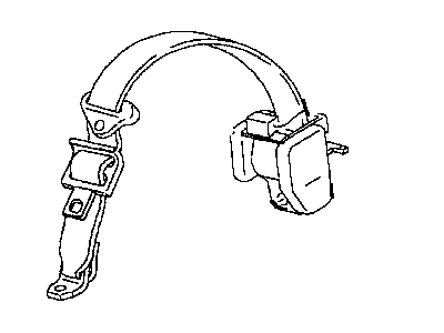 1997 Dodge Neon Seat Belt - PM07SX9