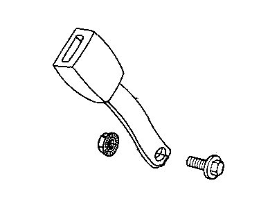 1999 Dodge Neon Seat Belt - PW88SAZ