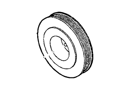 Ram Crankshaft Pulley - 68098553AA